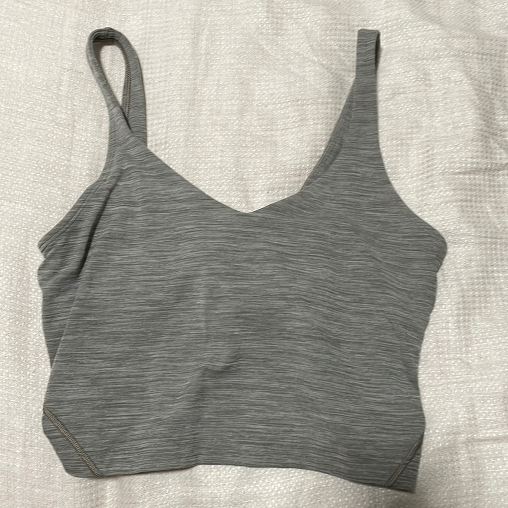 Lululemon Gray Align Top Size 6